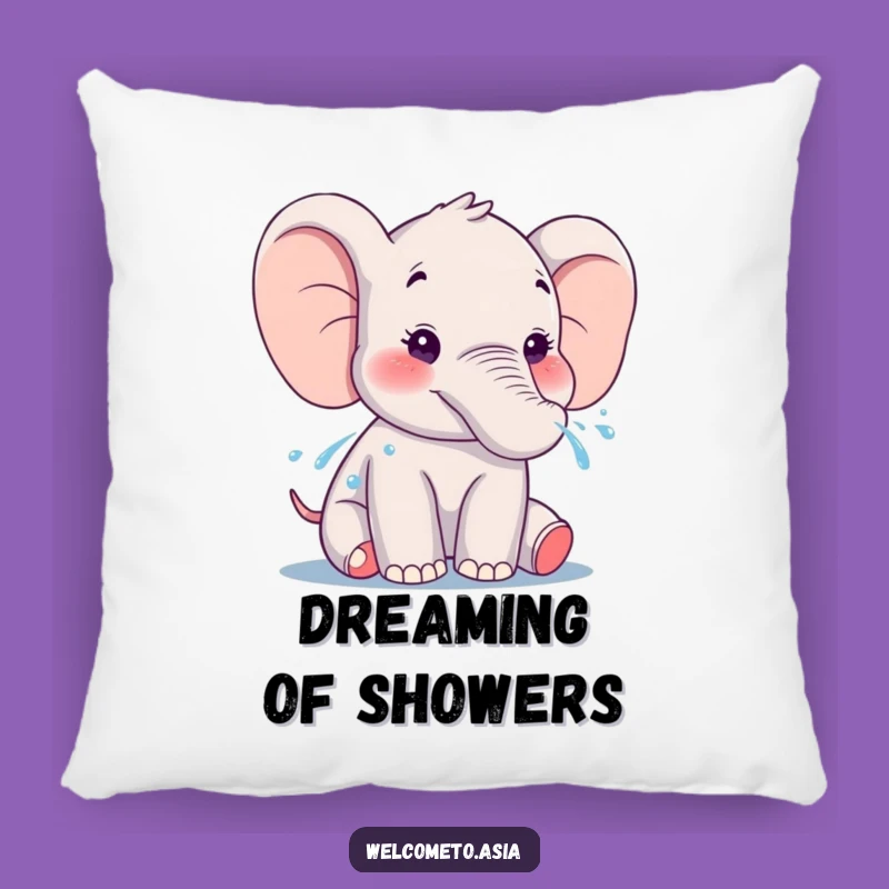Funny Elephant Water Spray Pillow: Cuddle Up with Joyful Comfort!