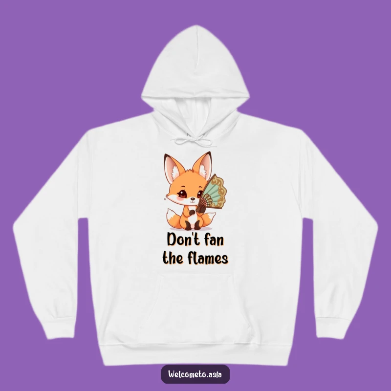 Funny Fox Fan Hoodie: Cozy Chic Style, Perfect Funny Gift for Fashion Lovers!